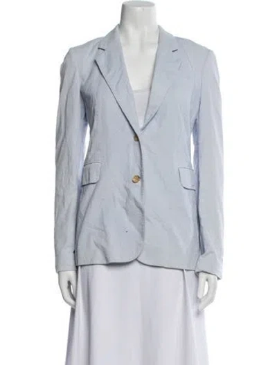 Pre-owned Gabriela Hearst Blazer In Blue
