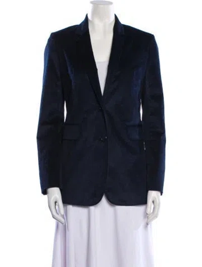 Pre-owned Gabriela Hearst Blazer In Blue