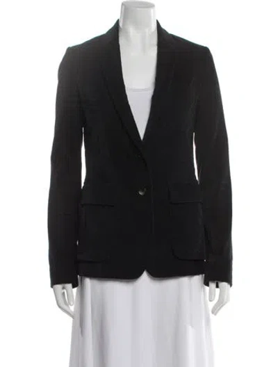 Pre-owned Gabriela Hearst Blazer In Blue