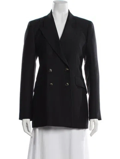 Pre-owned Gabriela Hearst Blazer In Blue