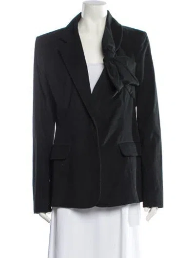 Pre-owned Gabriela Hearst Blazer W/ Tags In Blue