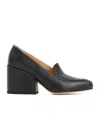 Gabriela Hearst Block-heel Pointed-toe Leather Pumps In Black