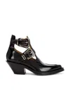 Gabriela Hearst Castro Ankle Boot In Black Leather In Black