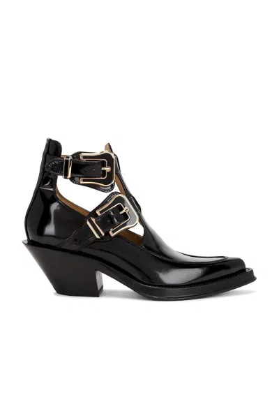 GABRIELA HEARST GABRIELA HEARST BOTIN CASTRO DOBLE HEBILLA NEGRO