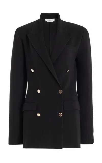 Gabriela Hearst Bowen Knit Jacket In Black Wool