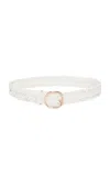 Gabriela Hearst Braided World Belt In White