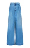 Gabriela Hearst Brenn Wide-leg Denim Jeans In Medium Wash