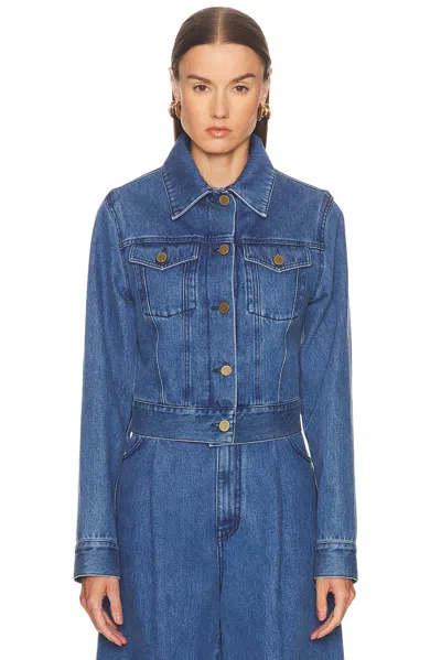 Gabriela Hearst Bronte Jacket In Blue