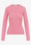 GABRIELA HEARST BROWING CASHMERE AND SILK KNIT SWEATER