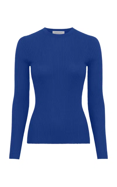 GABRIELA HEARST BROWNING KNIT CASHMERE-SILK TOP