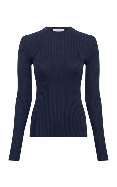 Gabriela Hearst Browning Knit Silk-cashmere Top