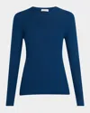 Gabriela Hearst Browning Long-sleeve Cashmere-silk Top