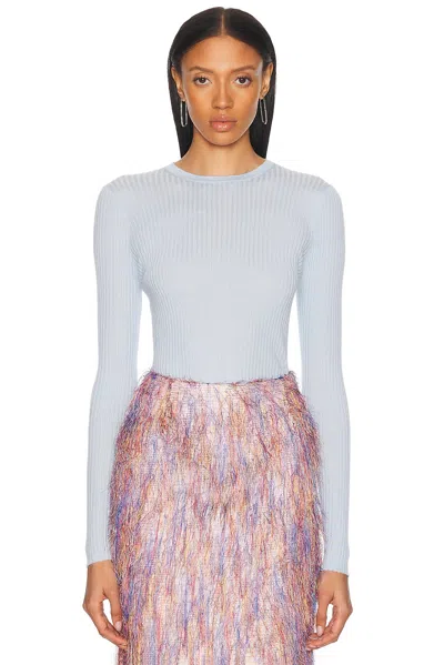 Gabriela Hearst Browning Top In Blue