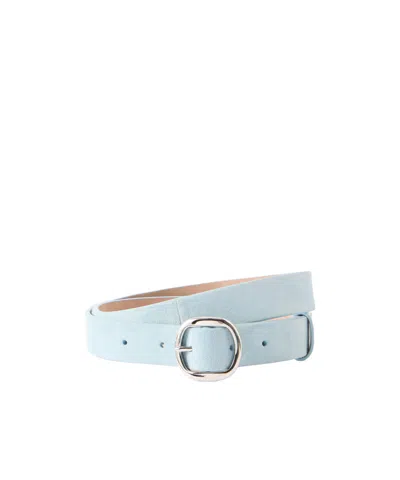 Gabriela Hearst Buckle Belt In Blue