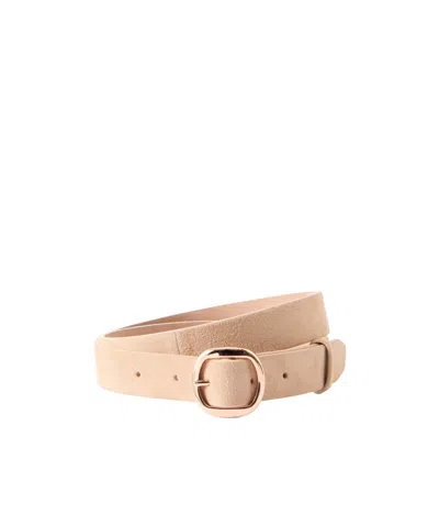 Gabriela Hearst Buckle Belt In Pink