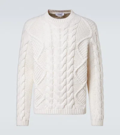 Gabriela Hearst Cable-knit Cashmere Sweater In White
