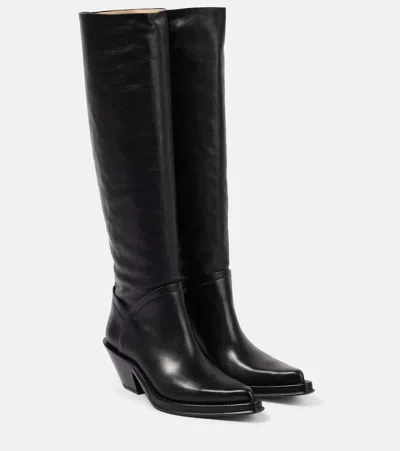 GABRIELA HEARST CAMERO LEATHER KNEE-HIGH BOOTS