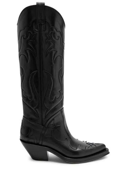 Gabriela Hearst Capitana 60 Leather Knee-high Boots