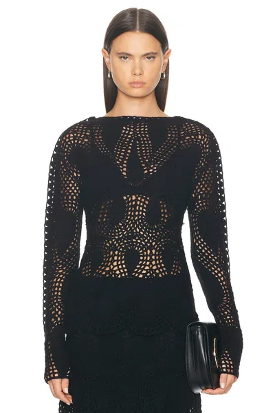Gabriela Hearst Capps Top In Black