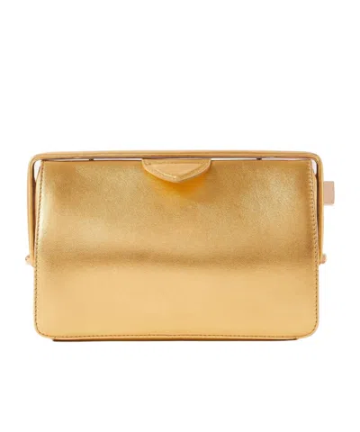 Gabriela Hearst Carrington Clutch In Gold