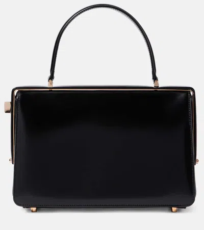 Gabriela Hearst Carrington Leather Tote Bag In Black