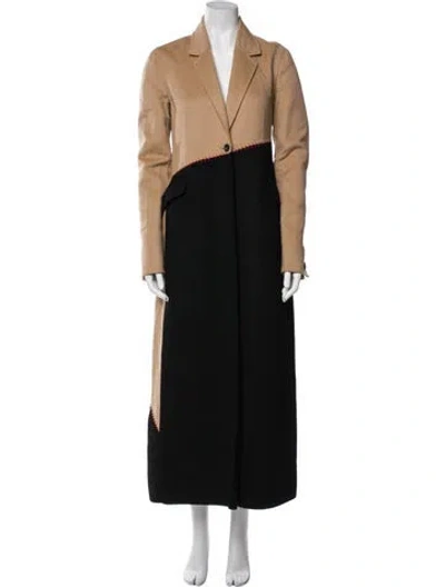 Pre-owned Gabriela Hearst Cashmere Coat In Black