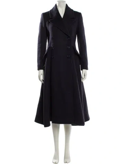 Pre-owned Gabriela Hearst Cashmere Coat In Blue