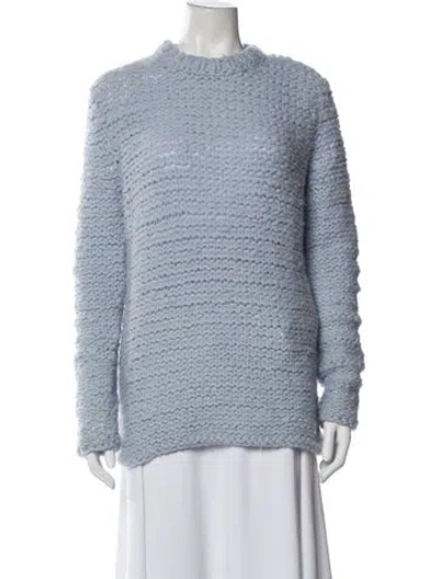 Pre-owned Gabriela Hearst Cashmere Crew Neck Sweater In Multi