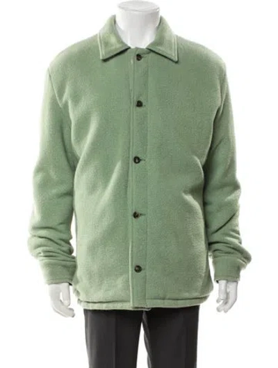 Pre-owned Gabriela Hearst Cashmere Jacket In Green