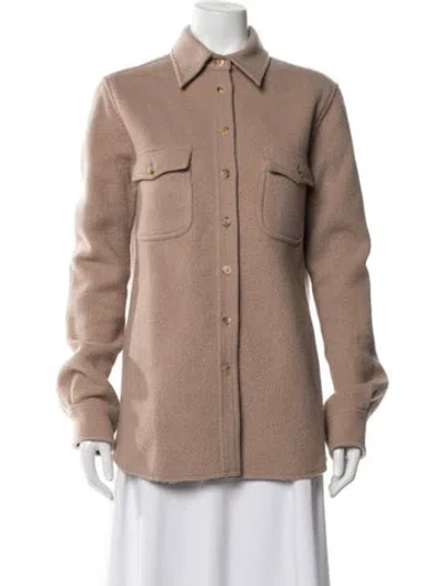Pre-owned Gabriela Hearst Cashmere Jacket In Neutral