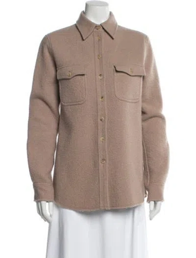 Pre-owned Gabriela Hearst Cashmere Jacket In Neutral