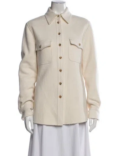 Pre-owned Gabriela Hearst Cashmere Jacket In Neutral