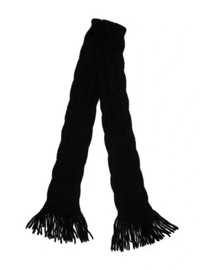 Pre-owned Gabriela Hearst Cashmere Scarf In Black