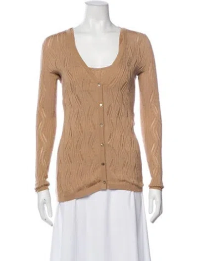 Pre-owned Gabriela Hearst Cashmere Set In Brown
