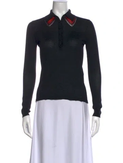 Pre-owned Gabriela Hearst Cashmere Sweater In Blue