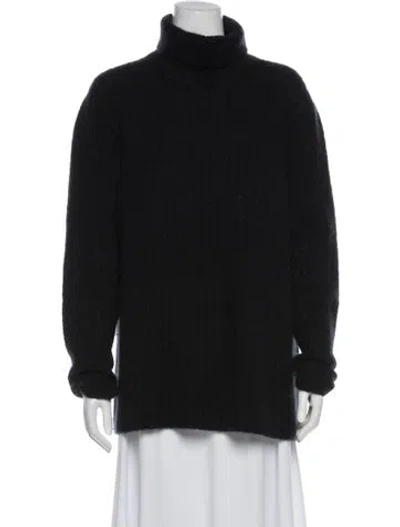 Pre-owned Gabriela Hearst Cashmere Turtleneck Sweater In Gray