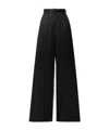 Gabriela Hearst Casual Pants With Belt Loops In Black