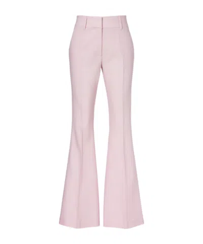 Gabriela Hearst Casual Trousers With Belt Loops In Pink
