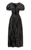 Gabriela Hearst Cata Silk Maxi Dress In Gray