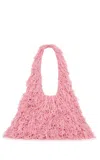 Gabriela Hearst Celeus Knit Hobo Bag In Rosa Cashmere Silk In Rosa
