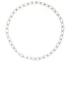 Gabriela Hearst Chain Link Necklace In Silver