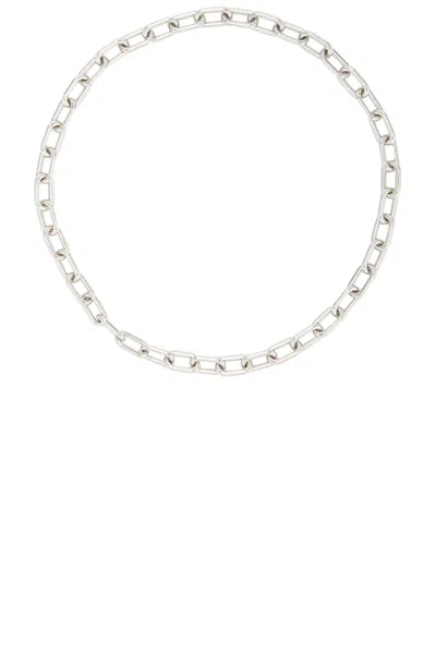 Gabriela Hearst Chain Link Necklace In Silver