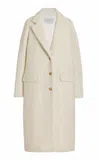 Gabriela Hearst Charles Single-breasted Alpaca-blend Coat In Ivory