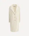 Gabriela Hearst Cable-knit Charles Coat In White