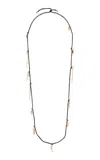 Gabriela Hearst Charm Necklace In Black