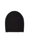 Gabriela Hearst Chesire Knit Hat In Black Cashmere In Black
