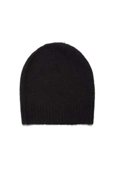 Gabriela Hearst Chesire Knit Hat In Black Cashmere