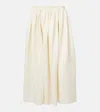 Gabriela Hearst Chiara Linen Midi Skirt