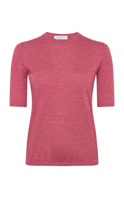 Gabriela Hearst Chryse Cashmere-silk Top
