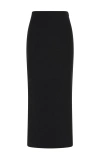Gabriela Hearst Circe Knit Maxi Skirt In Black Merino Wool Cashmere In Black